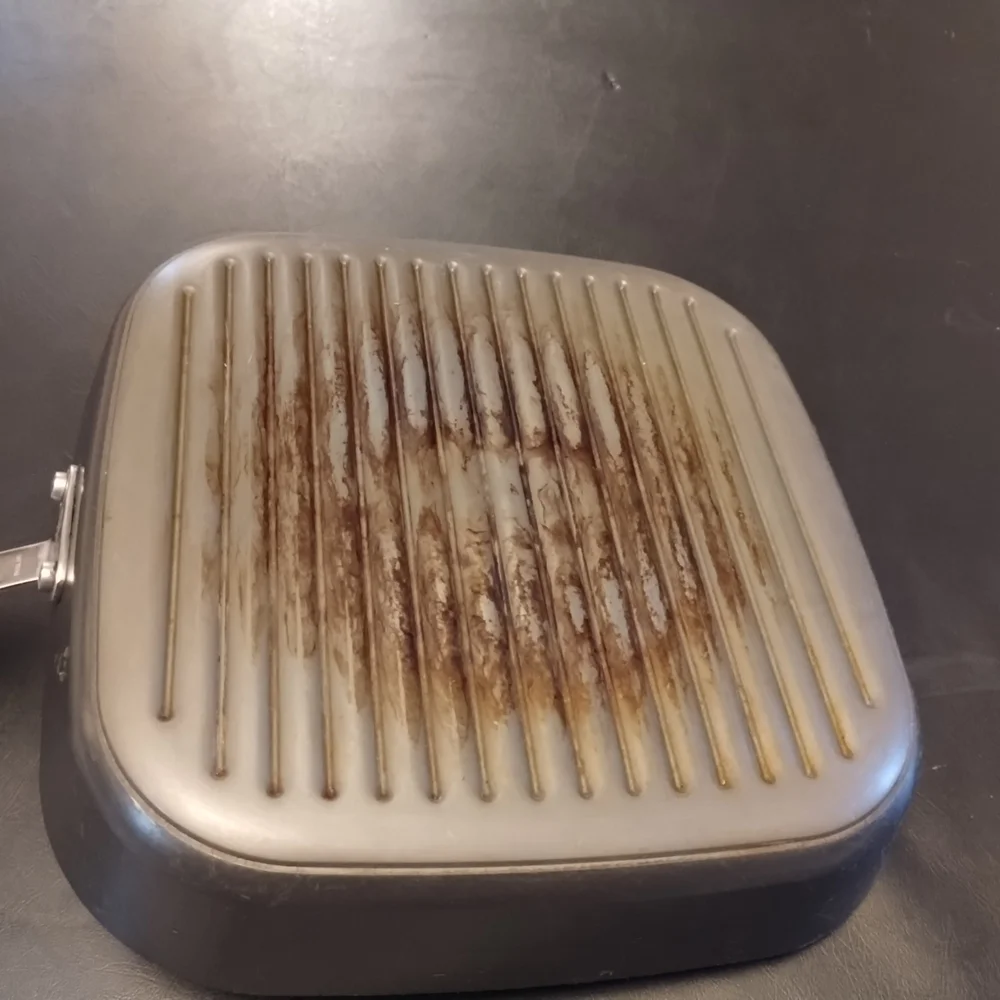 Pampered Chef Square Non-Stick Grill Pan